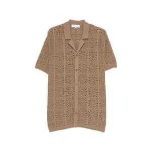 Maison Labiche Brown Shirts Men